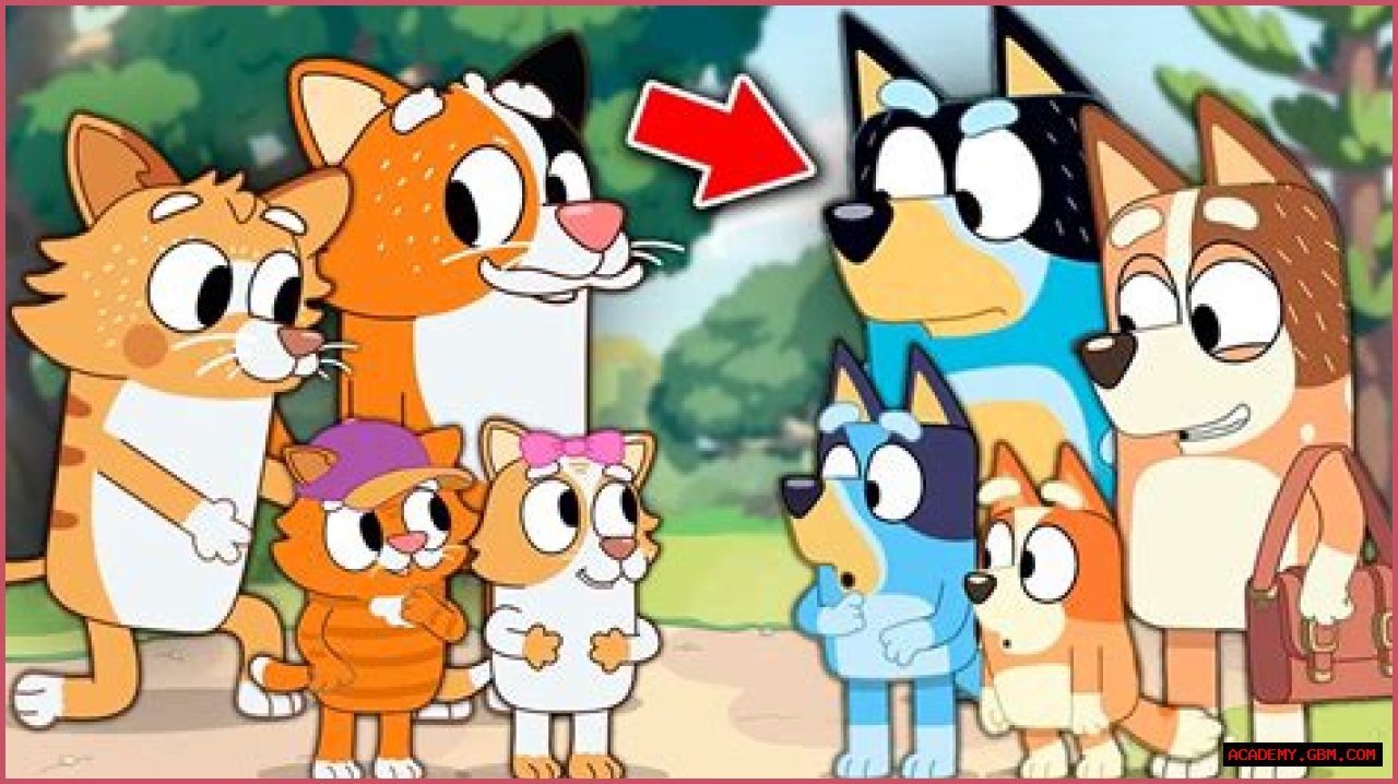 Exploring The Whimsical World Of Bluey For Cats